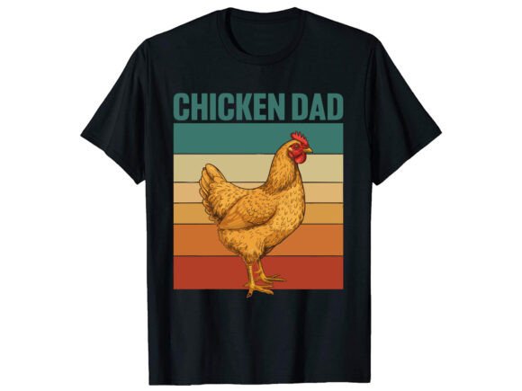 Chicken Dad T-Shirt PNG SVG Review