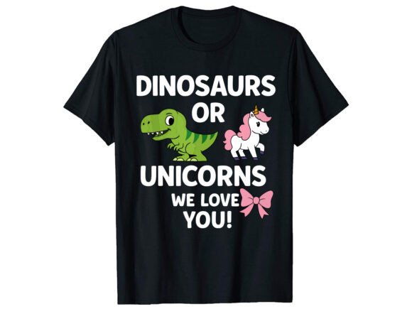 Dinosaurs Gender Reveal T-Shirt PNG SVG Review