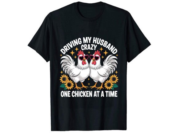 Driving My Chicken T-Shirt PNG SVG Review