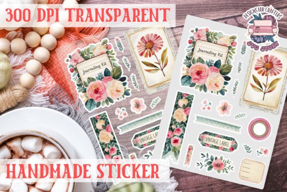 Handmade Crafter Sticker Sheet PNG Craft Review