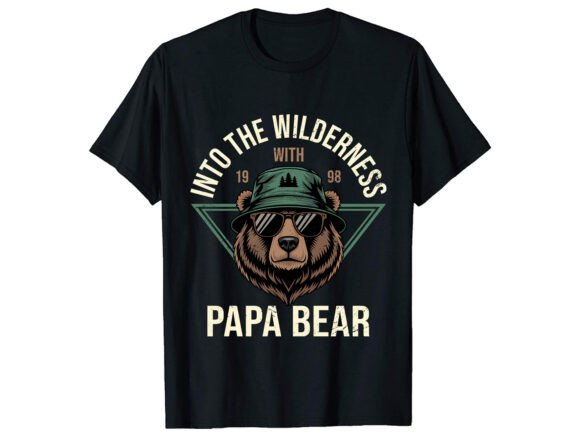 Into the Wilderness with Funny T-Shirt