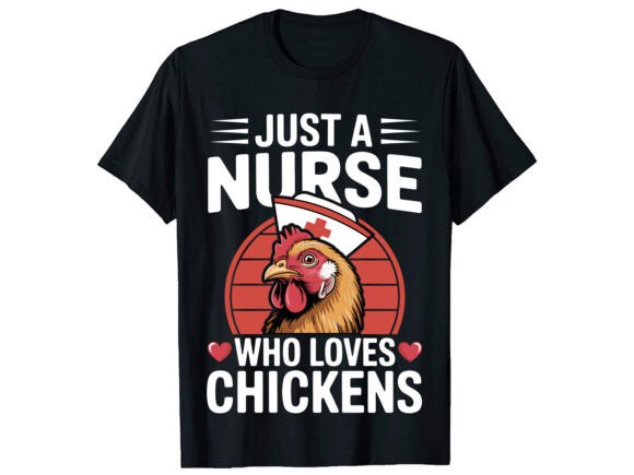 Just a Nurse Chicken T-Shirt PNG SVG Review