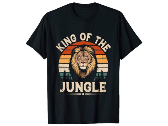 King of the Jungle Funny T-Shirt Design Review