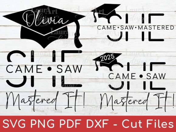 She Mastered It 2025 Graduation Cap Review