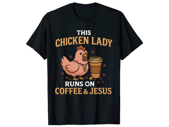 This Chicken Lady T-Shirt PNG SVG Review