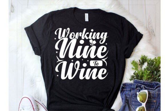 Working Nine to Wine Svg Review